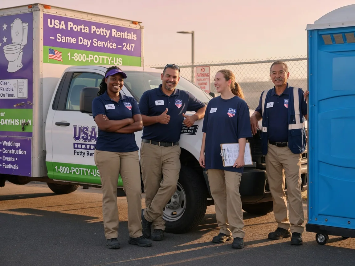 Porta Potty Rental company in Leckrone, PA